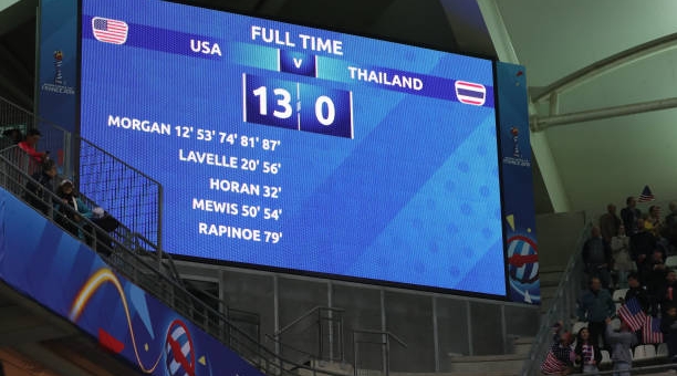 Kết quả World Cup nữ hôm nay (12/6): Thái Lan thua tan nát