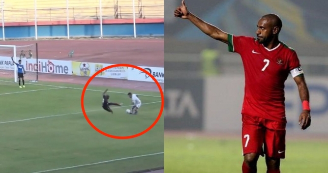 VIDEO: Đội trưởng Indonesia tắc bóng 'ghê rợn' triệt hạ đối thủ