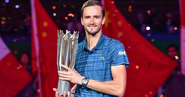 Kết quả tennis Thượng Hải Masters 2019: Medvedev vô địch