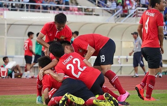 Lào chính thức giành vé dự VCK U19 châu Á sau chiến thắng hủy diệt