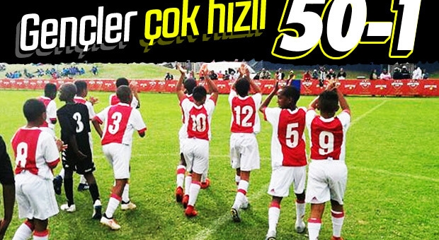 CHOÁNG VÁNG: Đội trẻ Ajax hủy diệt đối thủ... 50-1