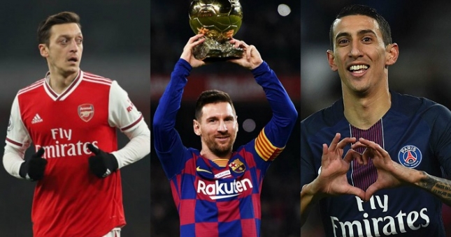 Top 5 cầu thủ kiến tạo nhiều nhất thập kỷ: Messi số 1