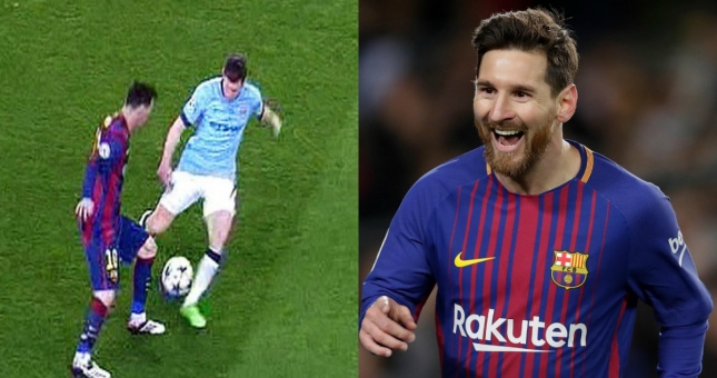 VIDEO: Messi 'xỏ háng' phóng viên truyền hình từ cự ly bất khả thi