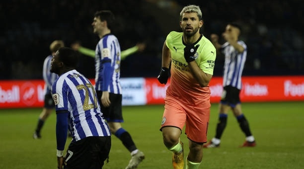 ĐKVĐ Man City vất vả giành vé vào tứ kết FA Cup