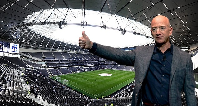 Tỷ phú giàu nhất thế giới mua lại tên sân nhà của Tottenham