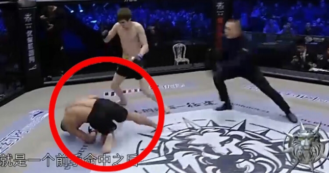 Cao thủ Thiếu Lâm Trung Quốc bị võ sĩ 20 tuổi hạ gục chỉ sau 6 giây