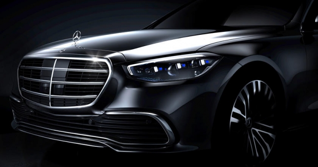 Mercedes-Benz S Class 2021 chính thức lộ diện hình ảnh