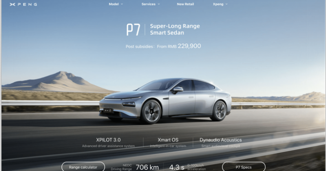 Hãng xe ô tô Trung Quốc 'nhái' website Tesla bị phát hiện