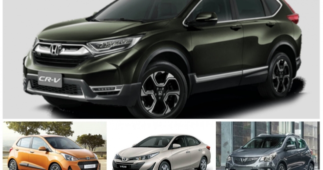 Top 10 ô tô đắt khách nhất Việt Nam tháng 5/2020