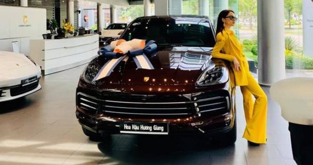 Hương Giang Idol tậu Porsche Cayenne, chọn riêng màu ngoại thất 70 triệu