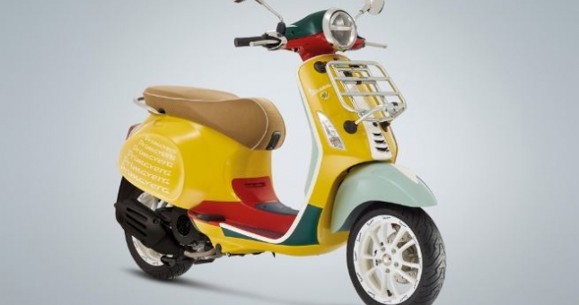 Vespa sắc màu đẹp ngây ngất vừa ra mắt, giá 135 triệu