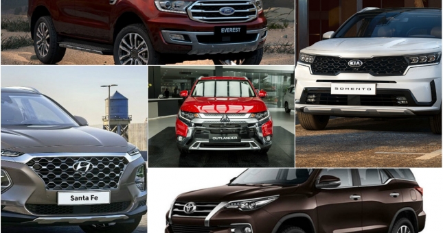 Top 5 xe ô tô 7 chỗ rộng rãi tốt nhất dành cho gia đình