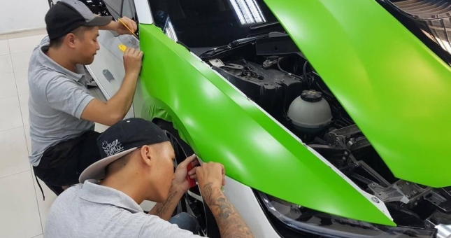 Thay đổi màu sơn xe cần làm gì để không bị phạt?