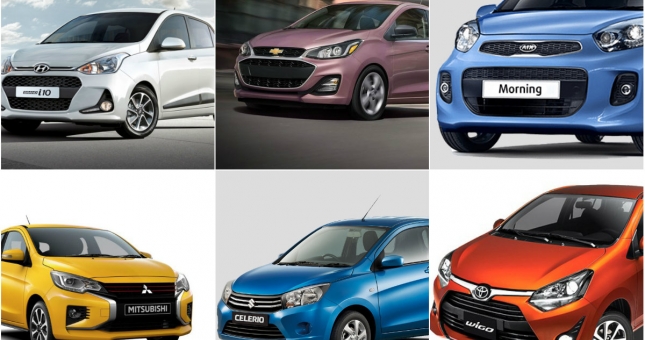 Các mẫu xe ô tô 5 chỗ rẻ nhất thị trường Việt