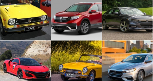 Top 10 mẫu xe ô tô tốt nhất của Honda