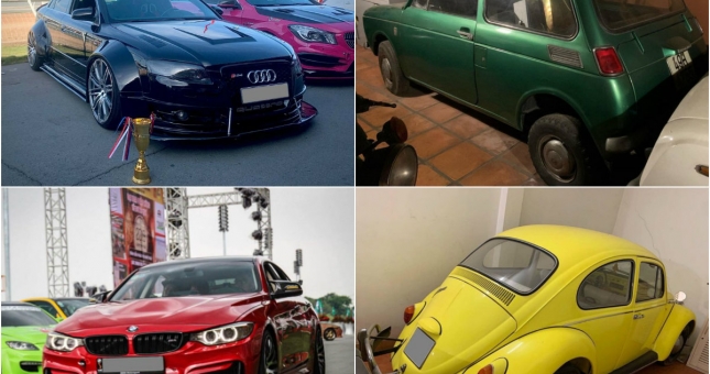 Dàn xế 'khủng' của CEO 1999 vừa tặng xe bạc tỷ cho bạn gái