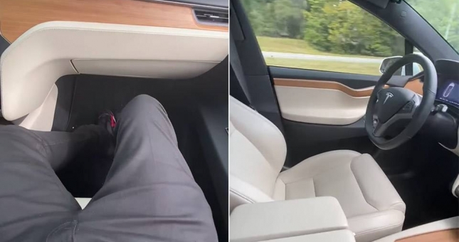 Tài xế nhảy sang ghế phụ, ngồi quay video 'khoe' ô tô tự lái