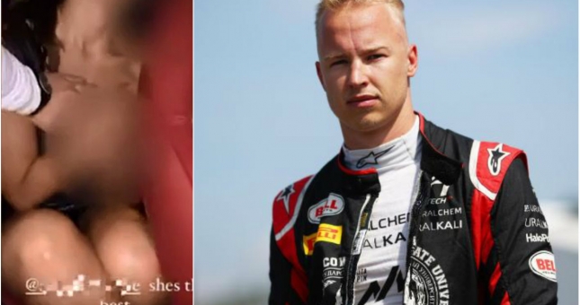 Đoạn clip 'sàm sỡ' trong xế hộp của tay đua F1 gây phẫn nộ