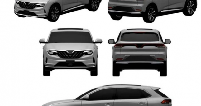 SUV mới của VinFast bất ngờ lộ thiết kế, đe dọa Honda CR-V