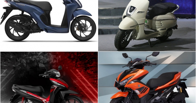 4 xe máy 'hot' vừa ra mắt, khách Việt kịp mua chơi Tết