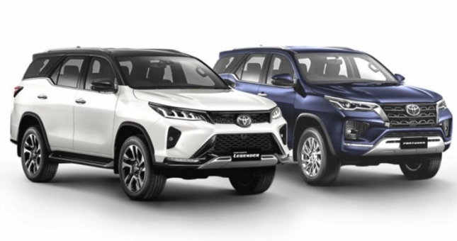 Toyota Fortuner 2021 facelift hé lộ thiết kế bắt mắt trước giờ G