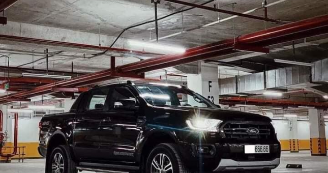 Bấm được biển 666.66, chủ xe Ford Ranger 'bỏ túi' lãi hàng tỷ đồng