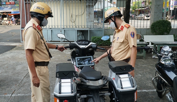 4 chiếc Honda Winner X vừa được cấp cho CSGT có trang bị 'khủng'