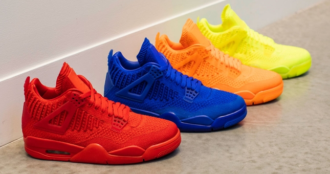 Air Jordan 4 Flyknit mới có tới 4 lựa chọn màu sắc