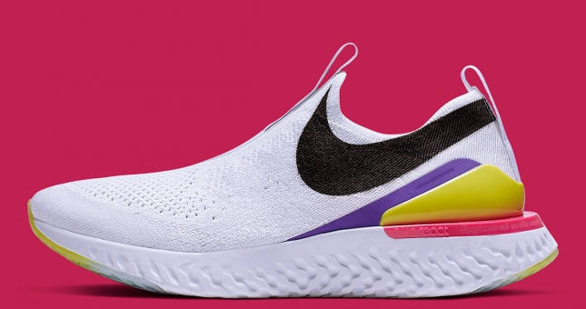 Nike Epic React Phantom, bỏ hoàn toàn dây buộc, dễ xỏ như giày lười