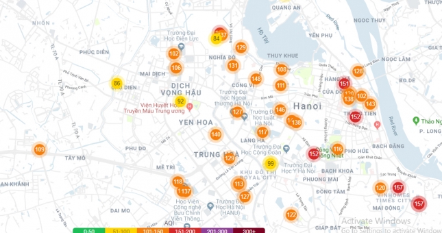 3 ứng dụng cho biết chất lượng không khí ngoài AirVisual
