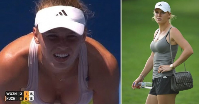 Caroline Wozniacki khoe đường cong táo bạo trong bộ đồ mới của Adidas