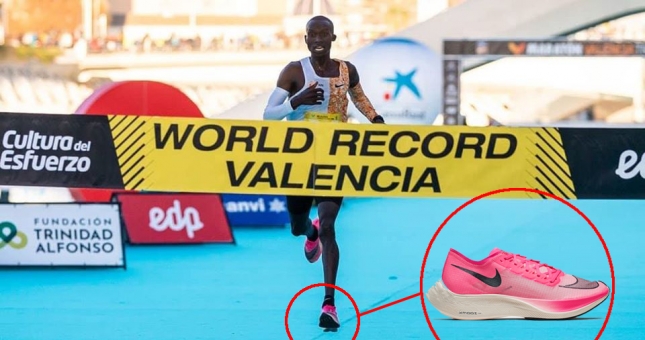 KLTG 10 km lại bị phá bởi VĐV đi 'siêu giày' Nike Vaporfly Next %