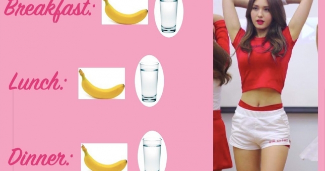 Idol Hàn Quốc giảm 4 kg một tuần nhờ ăn chuối