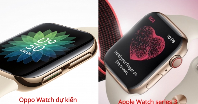 Oppo hé lộ đồng hồ thông minh đẹp như Apple Watch