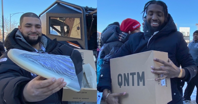 Adidas và Kanye West phát giày YEEZY QNTM miễn phí