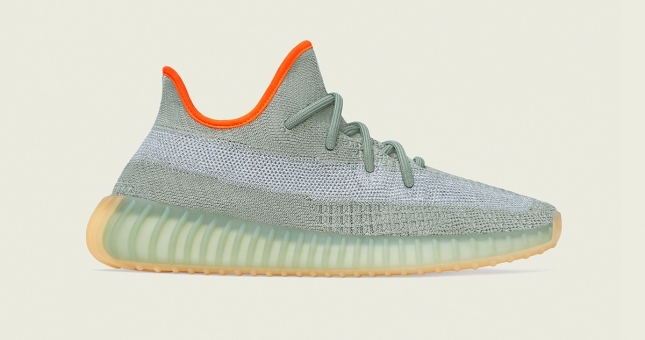 Adidas Yeezy Boost 350 v2 lộ màu 'Desert Sage' mới