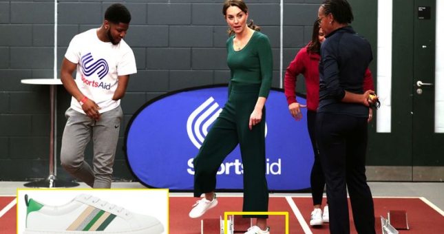 Công nương Anh Kate Middleton gây sốt khi đi giày chỉ 50 USD