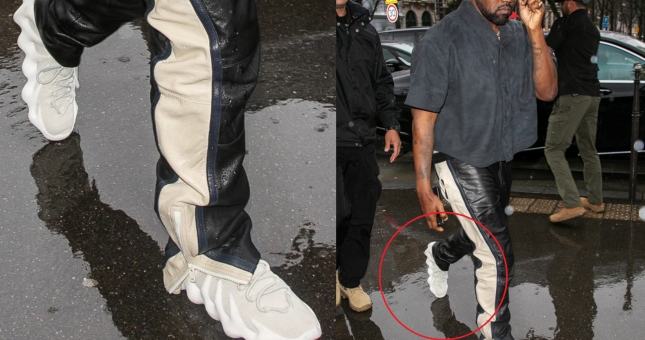 Rapper Kanye West khoe khéo adidas YEEZY 451