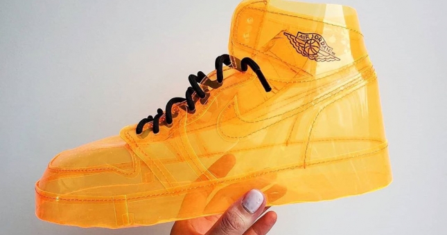 Nike Air Jordan 1 “Jelly” làm từ nhựa màu trong suốt