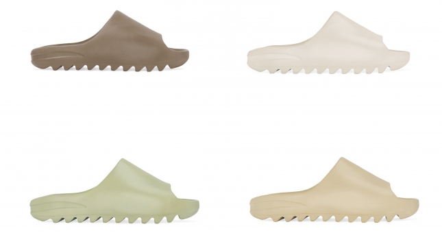 Dép thể thao Adidas Yeezy Slides lên kệ với 4 màu