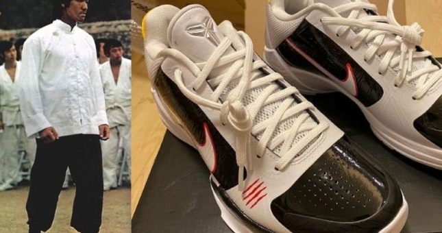 Hé lộ phiên bản Nike Kobe 5 Protro Lý Tiểu Long độc đáo