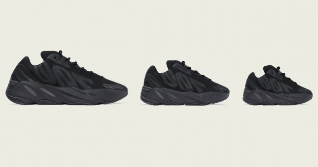 Yeezy Boost 700 MNVN “Black” có giá từ 6 triệu tại Việt Nam