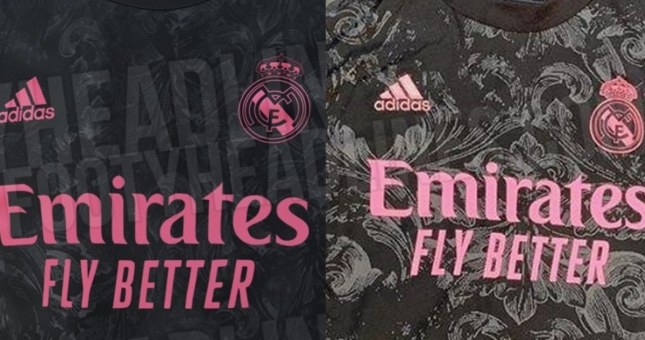 Rò rỉ áo đấu thứ ba 'hoa lá cành' của Real Madrid