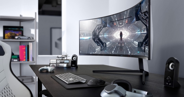 Màn hình chơi Game siêu cong 49 inch của Samsung mở đặt hàng