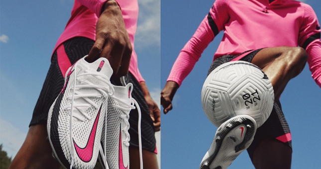 Nike giới thiệu giày đá bóng băng dán độc đáo