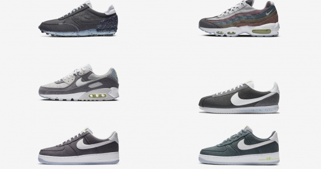 Nike ra mặt 6 mẫu giày nổi tiếng làm từ chất liệu rác