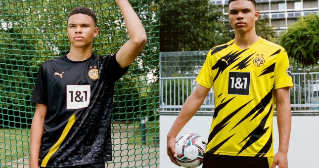 Puma hé lộ áo đấu mùa giải 20/21 của Dortmund