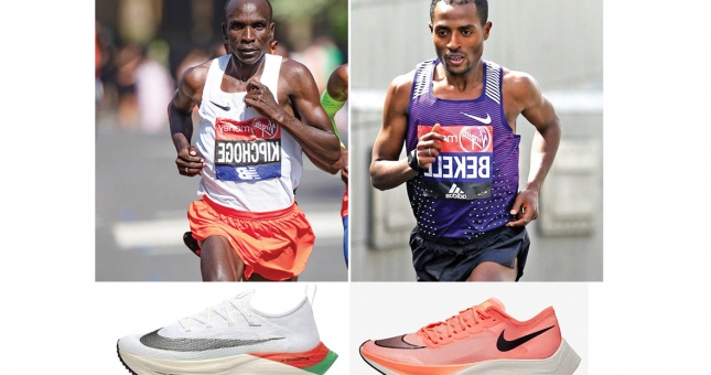 Hai siêu giày của Nike đối đầu tại London Marathon