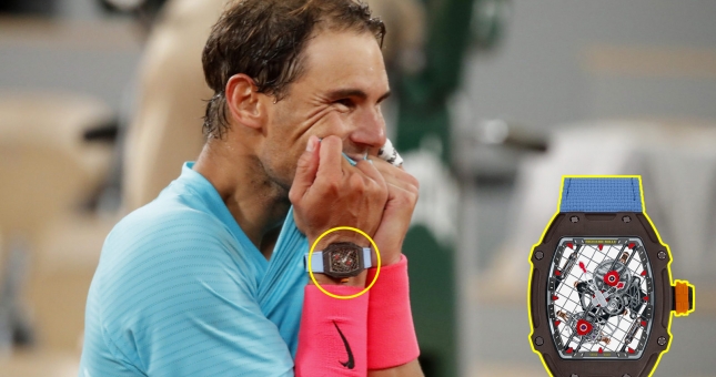 Rafael Nadal mang đồng hồ triệu đô vô địch Pháp mở rộng