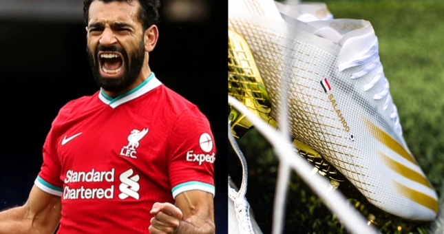 Mo Salah có giày Adidas X Ghosted phiên bản đặc biệt